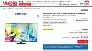 [Visions] Samsung 65" Q80T (2020) QLED at $1998