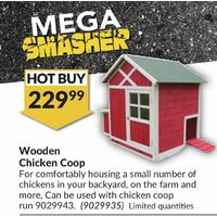 Wooden Chicken Coop