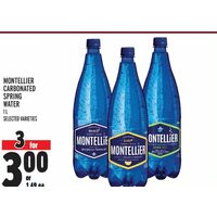 Montellier Carbonated Spring Water