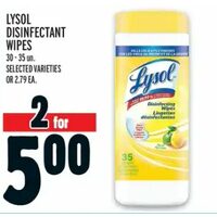  Lysol Disinfectant Wipes