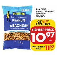Planters In-Shell Peanuts