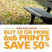 Black's Photography Web Exclusive: Buy 50+ 6x6 Prints and Save 50% (Two Days Only)
