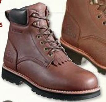 redhead kiltie work boots