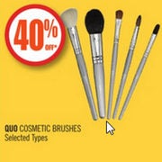 40% Off Quo Cosmetic Brushes