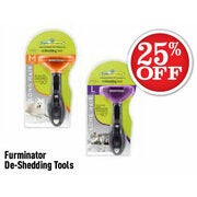 Furminator De-Shedding Tools - 25% off