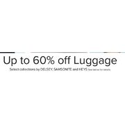 Luggage By Delsey, Samsonite & Heys  - Up To 60% off
