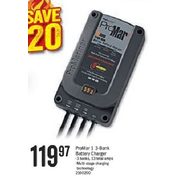 ProMar 1 3-Bank Battery Charger - $119.97
