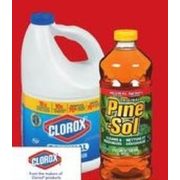 Clorox Bleach or Pine-Sol All Purpose Cleaner - $2.99