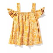 Printed Cold-shoulder Tunic For Toddler - $15.00 ($1.94 Off)