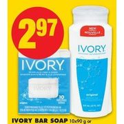 Ivory Bar Soap or Body Wash - $2.97