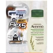 Bic Disposable Razors or Aveeno Body Wash - $5.99