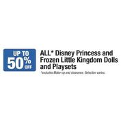 All Disney Princess and Frozen Little Kingdom Dolls and Playsets - Up to 50% off
