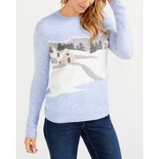 Winter Landscape Pattern Sweater - $22.80 ($34.19 Off)
