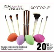 Real by Sam & Nic Techniques Ecotools Brushes or Accessories - 20% off
