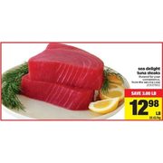 Sea Delight Tuna Steaks - $12.98/lb ($3.00 off)