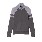 Full-zip Block Stripe Sweater Jacket With Coolmax® Technology - $135.99 ($24.01 Off)