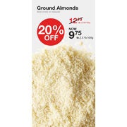 Ground Almonds - $9.75/lb (20% off)