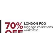 London Fog  - 70% off