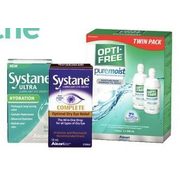 Systane Eye Care Products or Opti-Free Twin Packs - 20% off