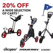 Clicger Tourtrek & More A Wide Selection of Carts - 20% off