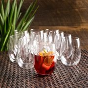12 Pc. Libbey Stemless Wine Glass Set - $17.99 (40% off)