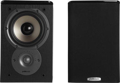 Best Buy Polk Audio Tsi100 100 Watt Bookshelf Speakers Black