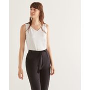 R Essential White Cotton Tank Top - $12.97 ($3.53 Off)
