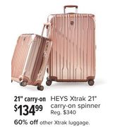 Heys Xtrak 21" Carry- On Spinner - $134.99