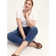 Cropped Jean With Slim & Straight Leg - $19.99 ($49.01 Off)