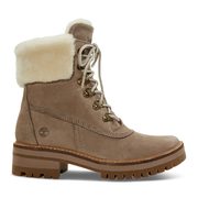 Women's Courmayeur Valley Boots In Grey Timberland - $169.98 ($40.02 Off)