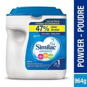 Similac Advance Step 1 Or 2 Or Total Comfort - $39.58 ($4.40 off)
