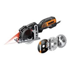 Canadian Tire Worx 4a Versacut Mini Circular Saw With Blades 3 3