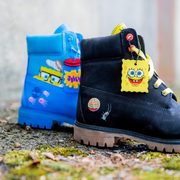Kids' Timberland x Spongebob Boots $120 