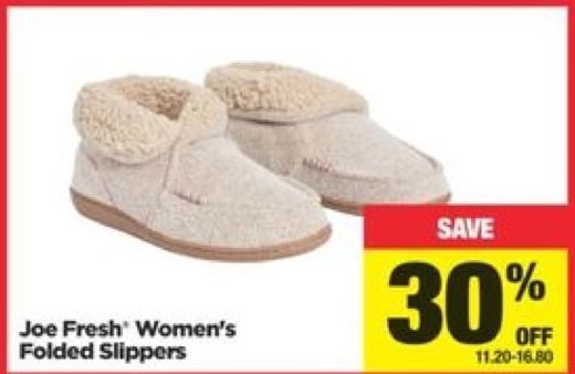 joe fresh slippers