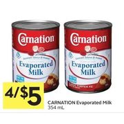 Carnation Evaporated Milk - 4/$5.00