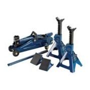 Certified 2-Ton Jack, Stands And Wheel Chock Kit - $59.99 ($40.00 off)