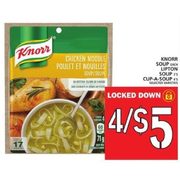 Knorr Soup Lipton Soup Cup-a-Soup - 4/$5.00