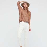 Uniqlo Limited-Time Offers: Men's & Women's Premium Linen Shirts $29.90, Kids' Airism UV Protection Mesh Hoodie $19.90 + More