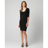 Knit Scoop Neck Pleated Shift Dress - $18.00 ($92.00 Off)