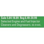 Engine And Fuel Injector Cleaners And Degreasers - $5.84-$18.89