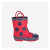 Toddler Girls' Ladybug Rain Boots In Dark Red Mix - $15.94 ($8.06 Off)