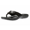 Breeze Sea Black Patent Thong Sandal By Clarks - $54.99 ($10.01 Off)