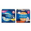 Always Pads, Liners or Tampax Tampons - $11.49