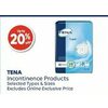 Tena Incontinence Products - Up to 20% off