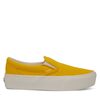 Vans - Twill Classic Slip-on Platform Sneakers In Yellow - $59.98 ($35.02 Off)