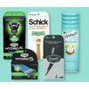 Schick or Wilinson Blade Refills Manual or Disposable Razors or Edge or Skintimate Shave Preps  - 25% off