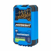 Mastercraft 29-Pc Titanium-Coated Drill Bit Set - $20.99 (Up to 60% off)