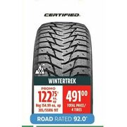 Certified Winertrex Tire - $122.75 (20% off)