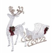 Arctic White LED Collection 4' Deer & Sleigh  - $129.99 ($50.00 off)