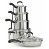 Master Chef 10-Pc 18/10 Stainless-Steel Cookset - $99.99 (75% off)